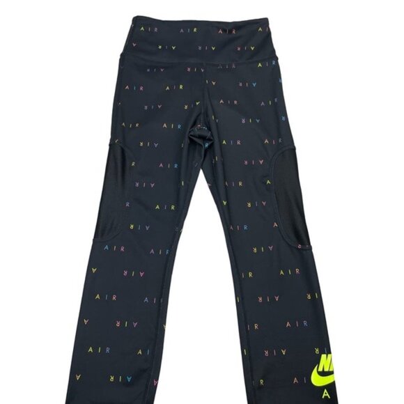 NIKE Air Dri-Fit 7/8 Logo Printed Legging Sz XS - Picture 3 of 5
